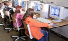 Foto: Schüler im Computerraum